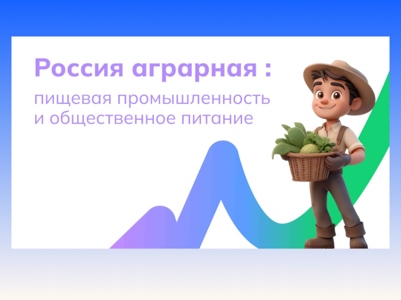 Профориентационное занятие &amp;quot;Россия аграрная: пищевая промышленность и общественное питание&amp;quot;.